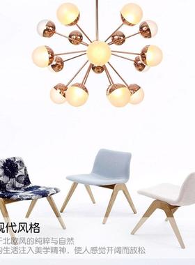 美式格个性简约创意啡馆KTV吧台厢房店走道服装展咖厅装风D1143玫