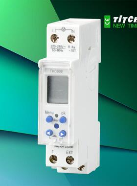 TH808自动子定时器C水泵控制定继电器OJI电动时车精电确充电定时