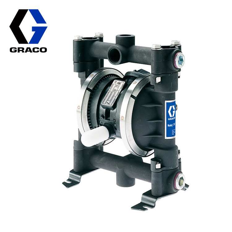 冠品原装GRACO固瑞克HUSKY716气动隔膜泵 D53211铝合金双隔膜泵