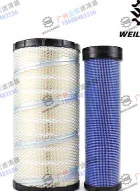 企信挖掘机山河智能150E 135E-3H机油柴油空气滤芯油水分离器配件