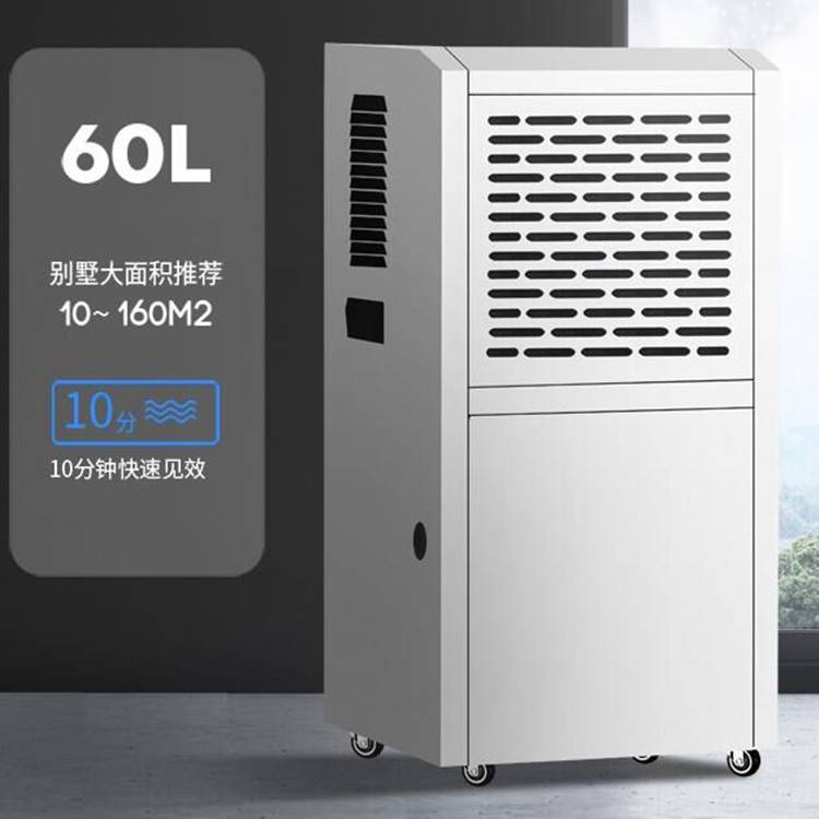 60L小型家用除湿器负离子自动除湿器别墅地下室仓库大功率抽湿机