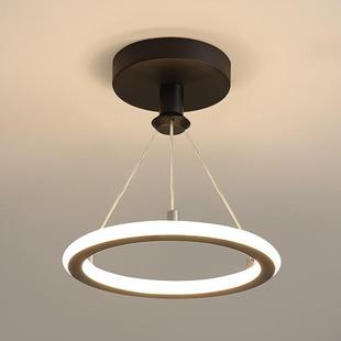 现代简约过道走廊灯吊灯吸顶灯入户玄关灯led阳台灯人体感应灯具