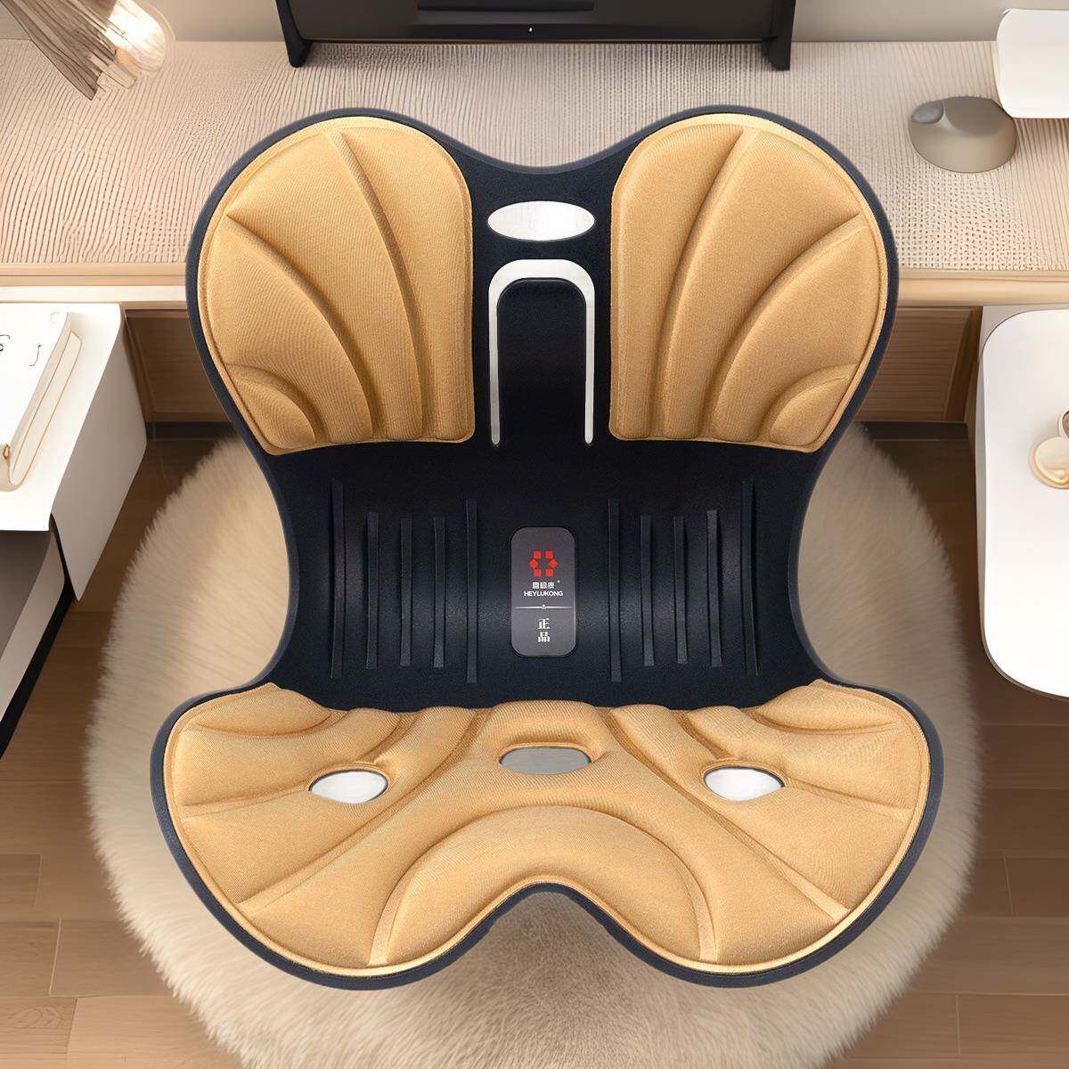 护腰坐姿椅久坐透气美臀矫正工学腰靠坐垫一体沙发司机加厚记忆棉