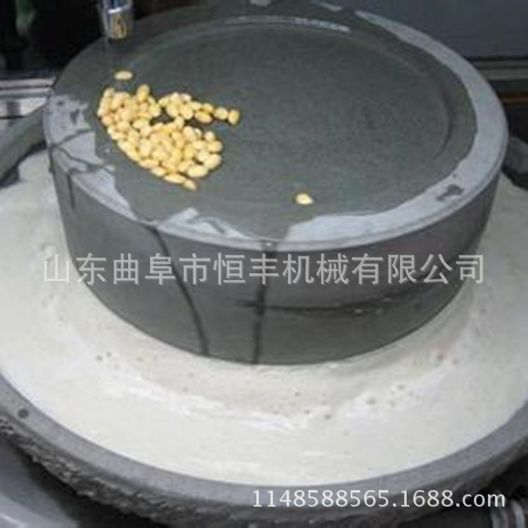 电动豆浆石磨机传统豆腐石磨家用型豆浆磨厂家直销