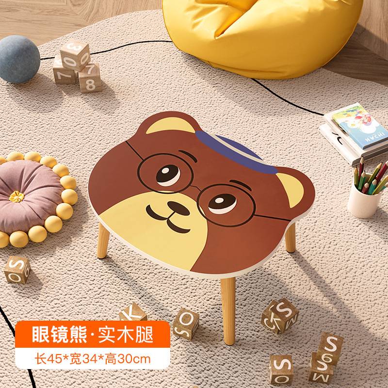 儿童桌子宝宝玩具桌早教幼儿园学生桌家用小书桌写字学习桌简易桌