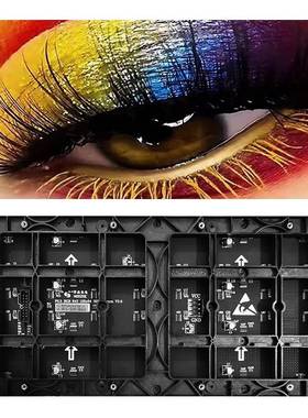 led显示屏室内全彩P2P3LED电子显示屏高清会议室直播广告舞台屏幕