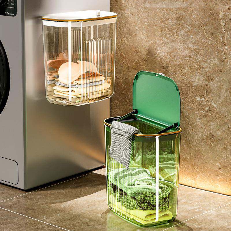 防水浴室放衣卫生间淋浴房干净衣服洗澡间脏衣篓收纳筐放衣袋