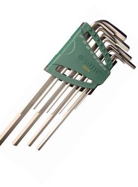 （）12件英制特长内六角扳手组套09104英制内六角