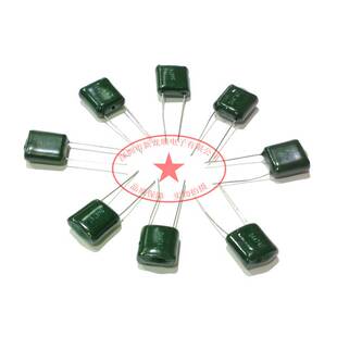 CL11涤纶电容2A224J 2A224 100V 0.22UF 220NF 220000PF 5% 5MM