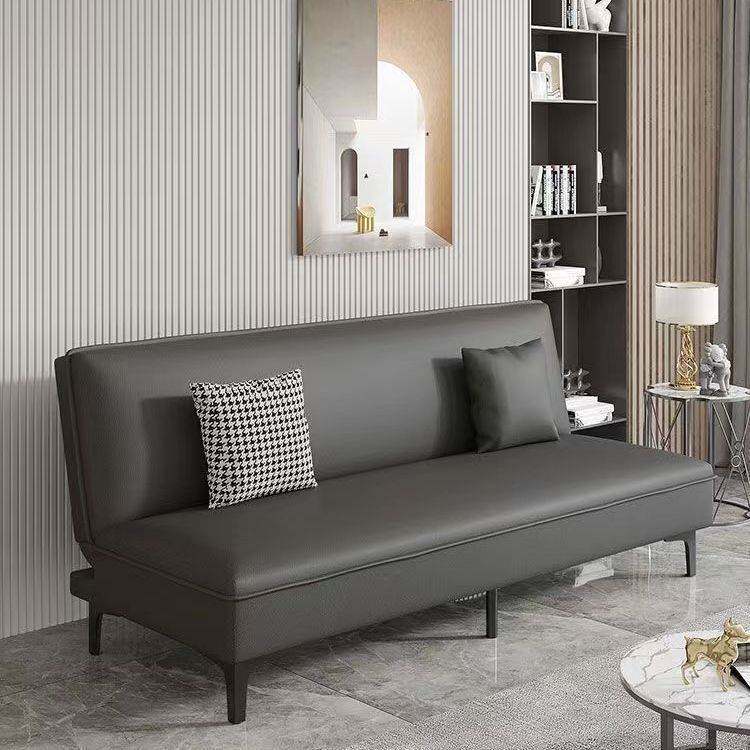 多功能折叠沙发床小户型猫抓皮家用客厅公寓懒人可睡躺两用出租房