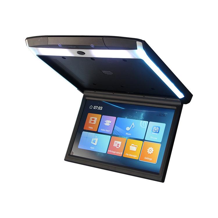 116寸通用商.务汽车视吸顶安卓显示器带HDMI输入后排电RF1201A娱