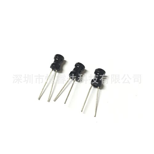 厂家直供直插绕线工字电感4*6mm20MH插件电感线圈0406-203K