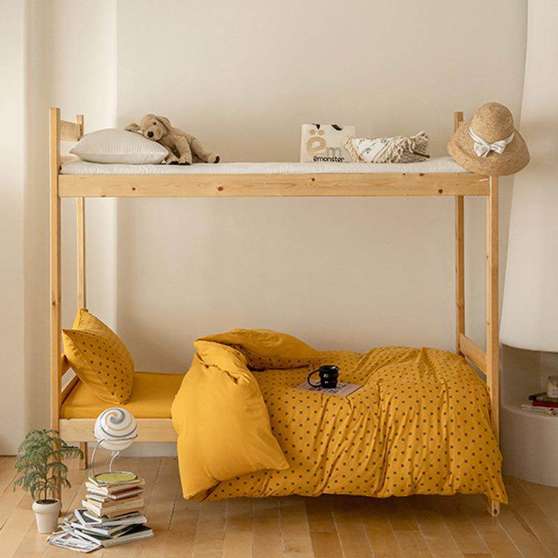 超柔~A类全棉针织棉学生宿舍上下铺纯棉床单床笠被套罩三件套单人