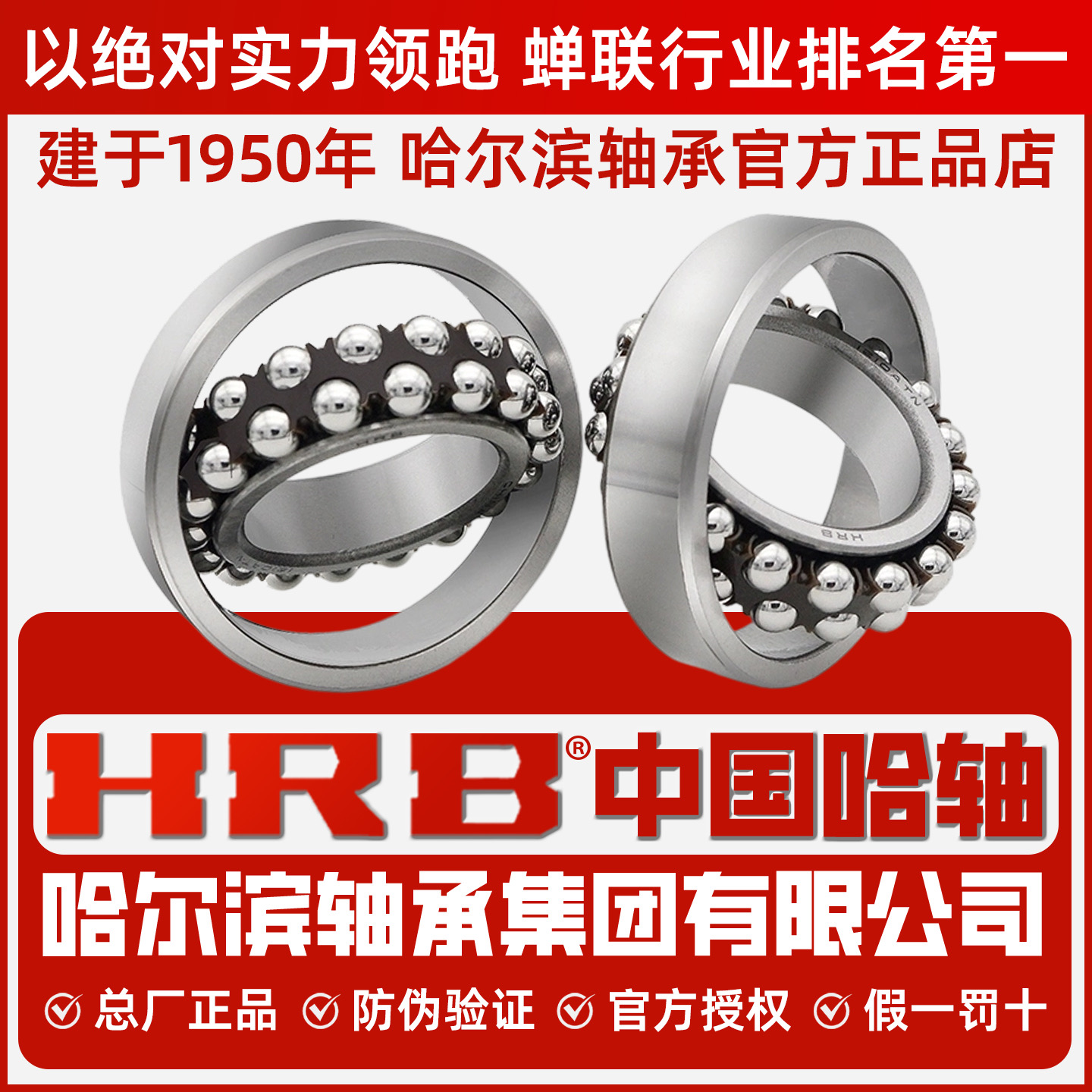 HRB 哈尔滨轴承 1306 1307 1308 1309 1310 A K TN 调心球 哈轴
