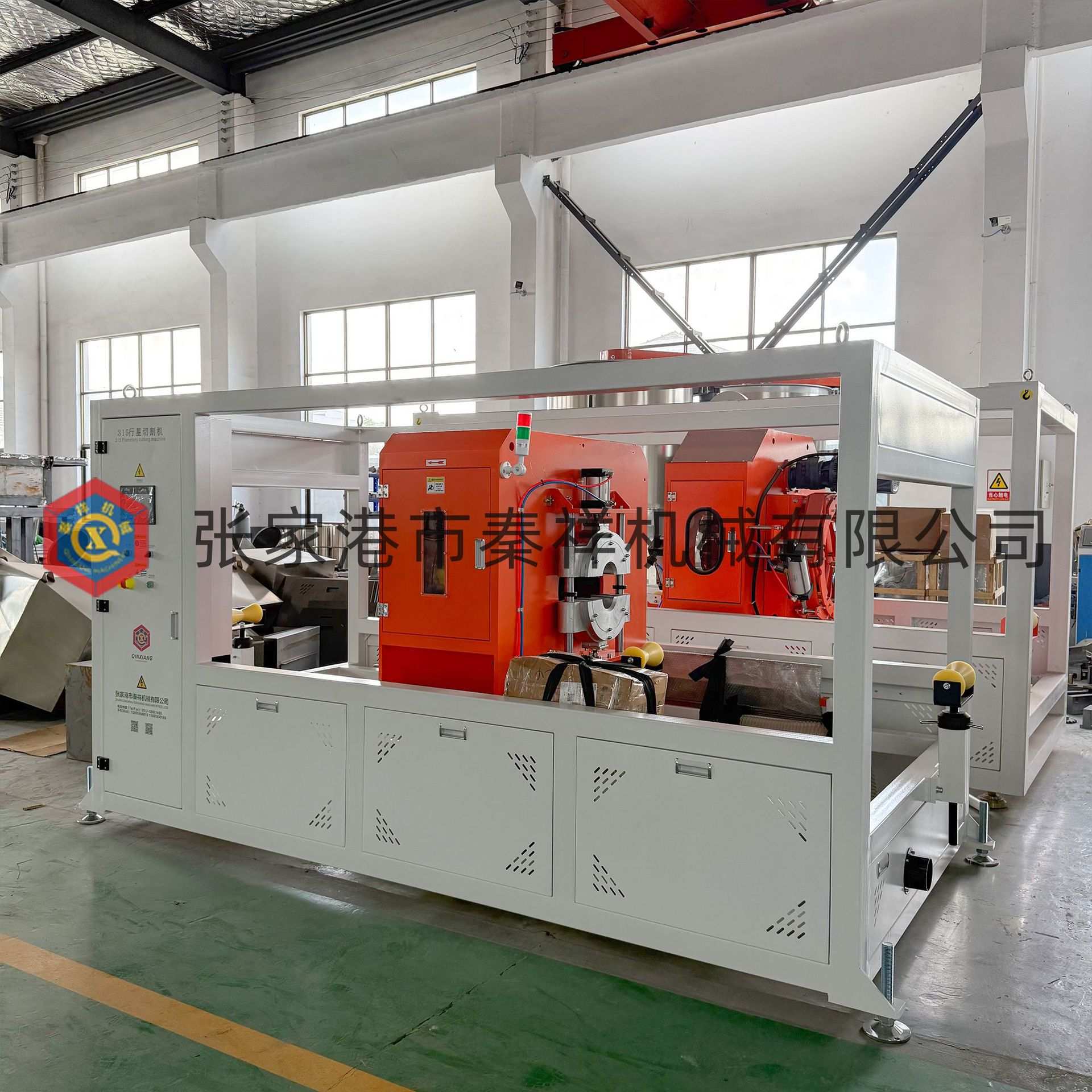 【全自动切割】315PVC管材行星切割机 Φ110-315mm大口径 PLC控制