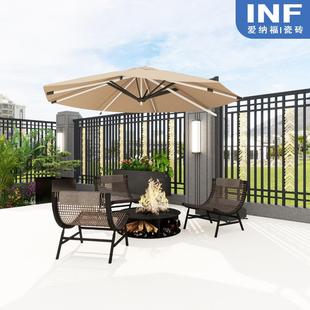 田园庭咨询客服院砖地0露台防滑室外花园院子瓷砖阳台户古外砖60x