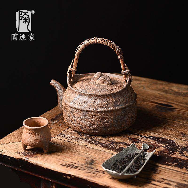 迷大号藤编陶提梁壶无品牌/围炉煮茶胡桃木电炉自在钩套瓷装陶烧,电子/电工,接线端子,淘宝优惠券,粉丝福利购,淘宝优惠卷