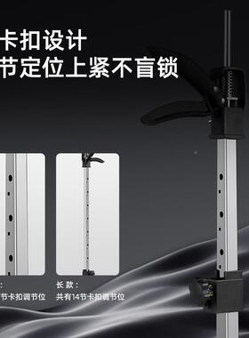 吊Imbo木t工门工具橱柜伸缩支撑杆支撑架框顶便携式超省40-82cm力