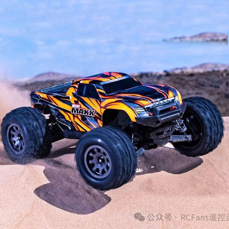 TRAXXASe遥控电动迷你mini Maxx四驱无刷2S大脚车越野车107154-1