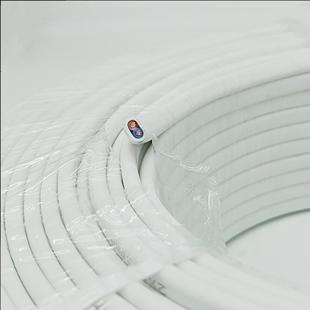 895国标RVB白色无氧铜平行线家装 2芯0V5.50.7511.52.平护套线