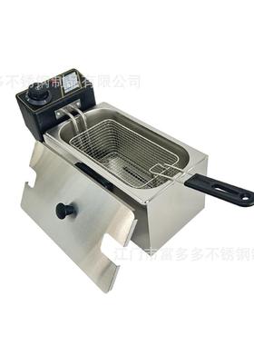 源头厂炸家/家用L电炉时款电59524炸锅不锈钢油炸4锅定厂家