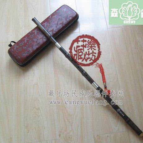 森雀正品洞箫精品专业双插口三节紫竹箫六孔八孔F调G调送自学礼包