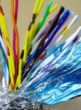 散卖 高柔电缆IO控制线28#UL20276 7p10p13p18P20p25p双绞屏蔽线