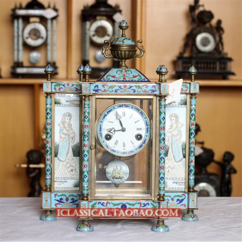 钟表 彷古钟 表 古典钟表 工E艺摆设 欧式钟表 珐琅钟