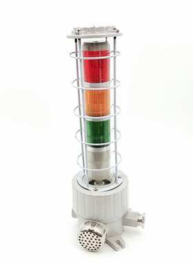 上海新黎明 Ex防爆警示灯 车间厂房加油站 BBJ三色声光报警器灯