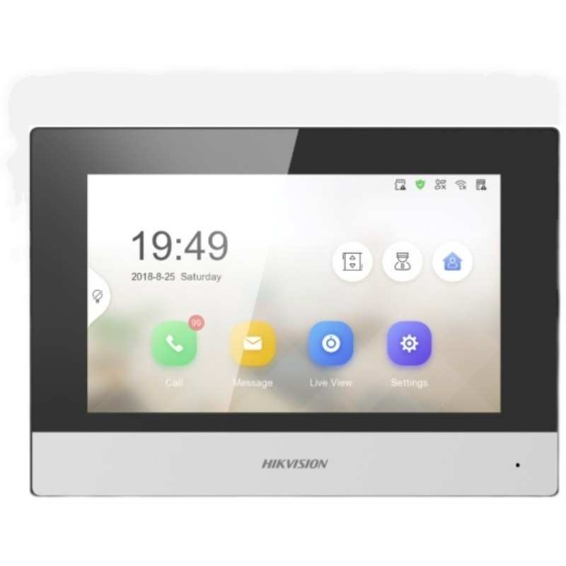 DS-KH6320-WTE1原装英文机海外版可视对讲室内机video intercom