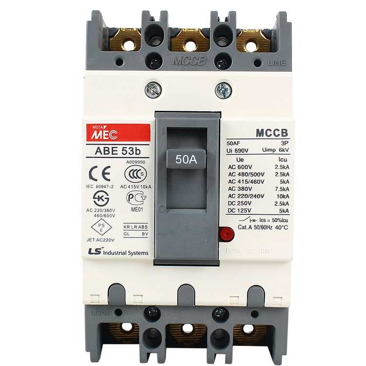 ***LS产电MEC塑壳断路器ABE ABS103b 33b 53b 63b 203b 403b803