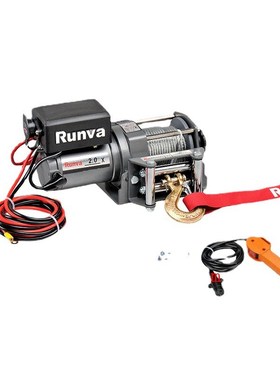 润华销售 Runva  2000磅 越野车绞盘/汽车绞盘