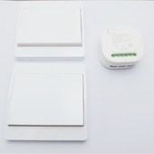 自发电智能开关家用无线遥控开关免布线随意贴智能开关套装