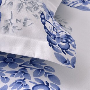 棉老粗布床单新中式帆布单人睡单四季布被单单件青花瓷床上用品