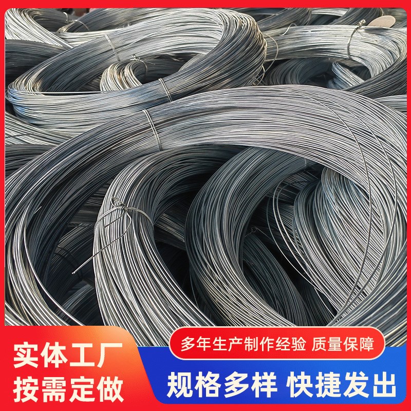 防锈电镀铁丝搭大棚园艺手工工地建筑铁丝线镀锌铁丝绑扎丝8-18号