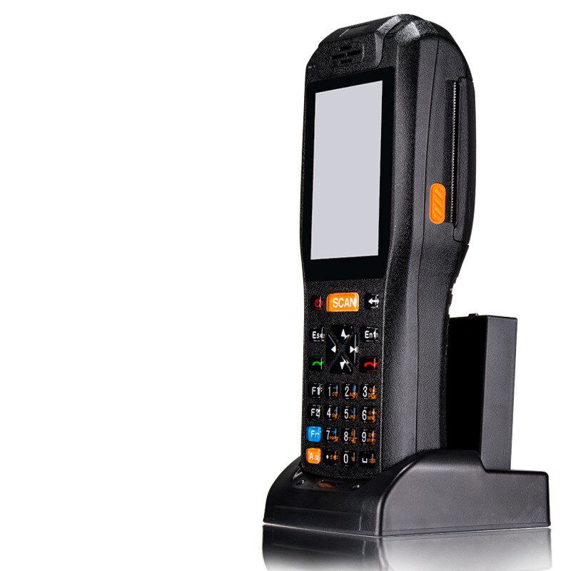 4寸屏幕手持PDA终端带打印一体机 4G通门店管理源头加油站 用