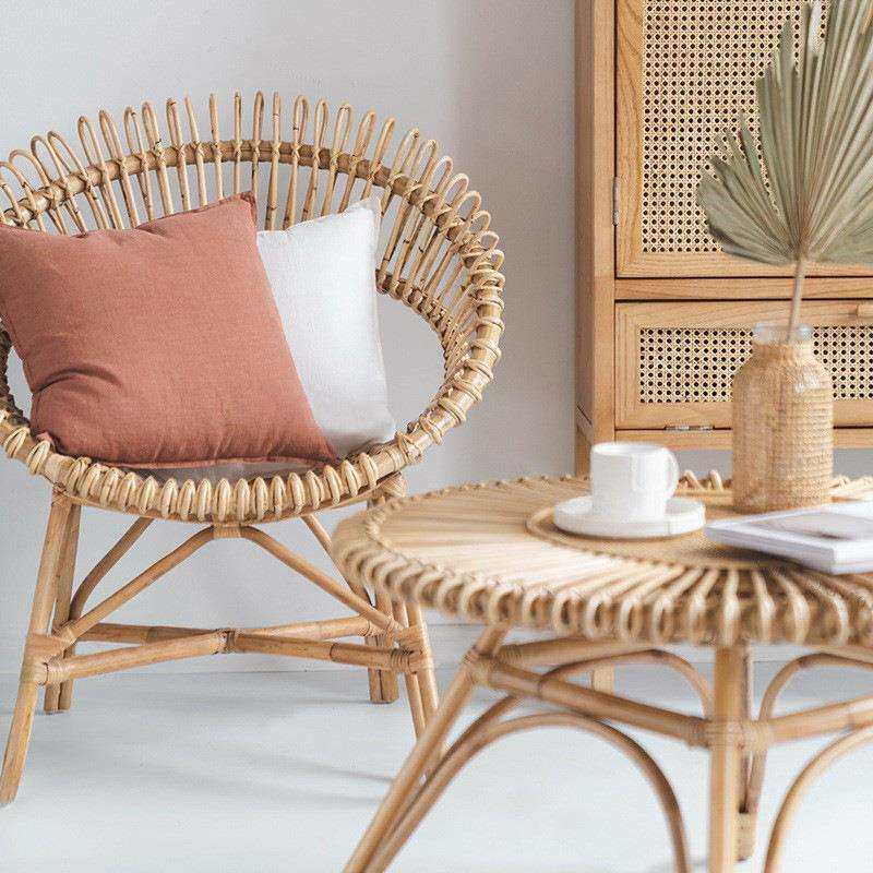 日式民宿阳台藤椅三件套庭院手工藤编休闲全真藤单人椅子茶桌组合,电子元器件市场,其它元器件,淘宝优惠券,粉丝福利购,淘宝优惠卷