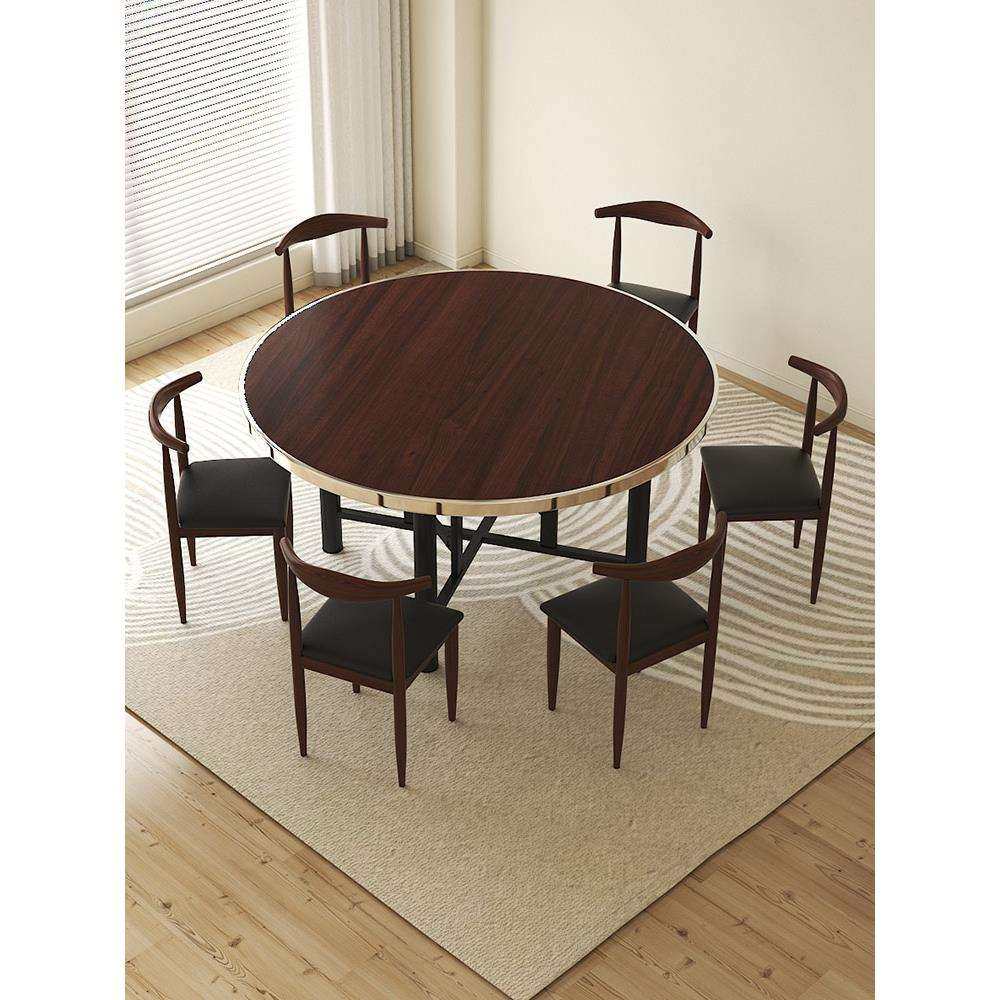 加厚大圆桌面板带转盘餐桌家用饭店酒店食堂饭桌子可折叠圆形餐桌,电子元器件市场,其它元器件,淘宝优惠券,粉丝福利购,淘宝优惠卷