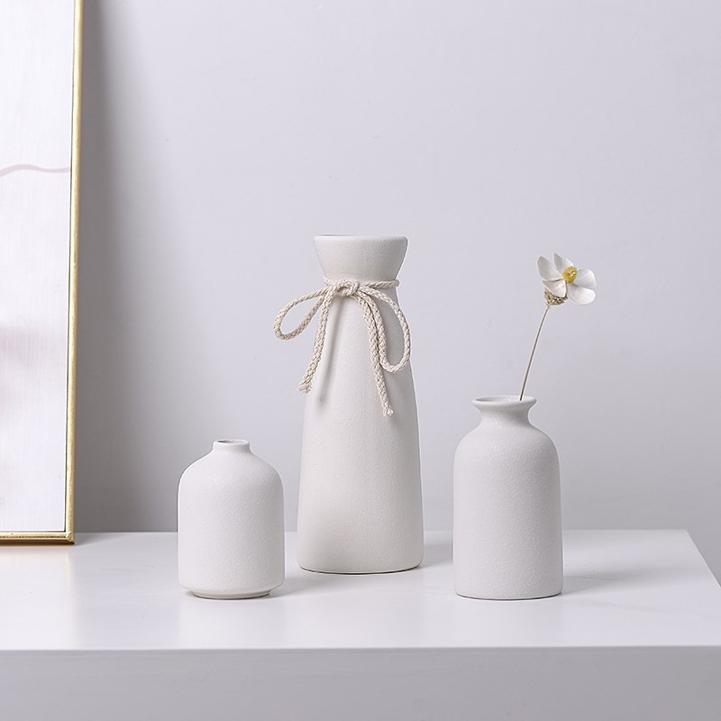 陶瓷花瓶小摆件i干花花器轻奢客厅玄关电视柜家居鲜花插花装饰品