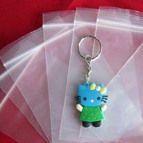 加厚自封袋4# 9X13cm 12丝 样品袋 密封袋 100只/包 实验标本袋