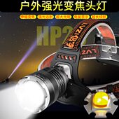 翰光 电筒矿灯家用钓鱼专用超长续航户外 头灯强光充电超亮头戴式