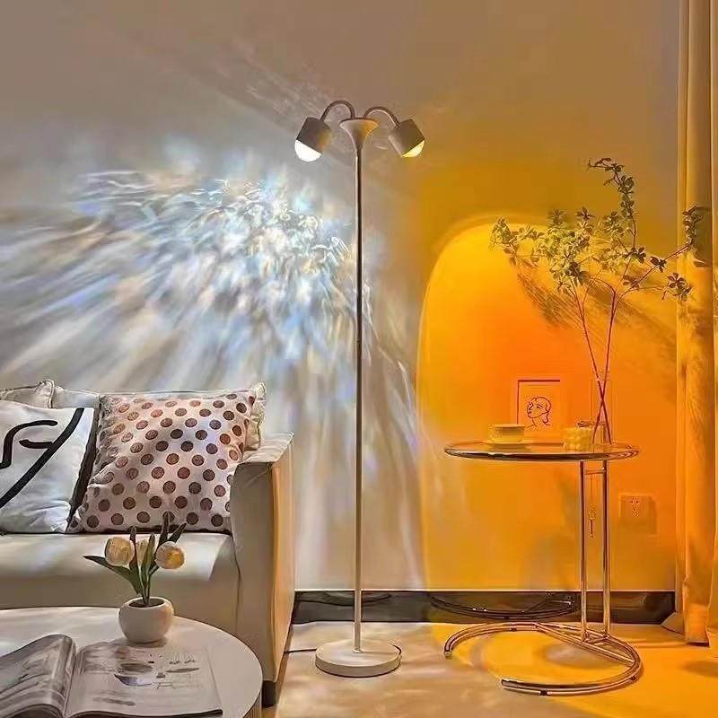 网红水波纹落地灯直播氛围背景灯在家拍夕阳的日落灯氛围出片灯,电子元器件市场,其它元器件,淘宝优惠券,粉丝福利购,淘宝优惠卷