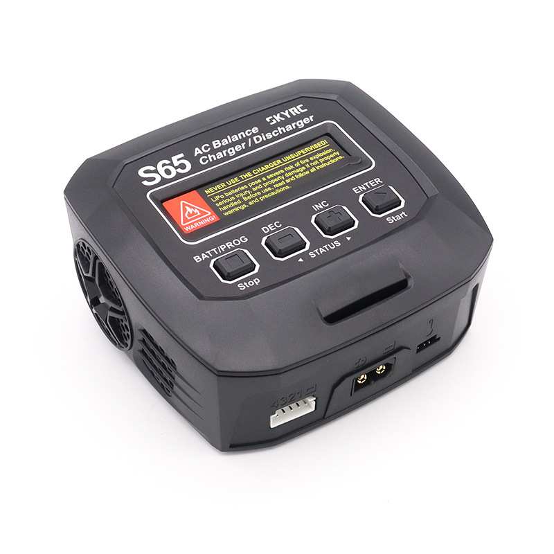 SKYRC S65 车模多功能航模 2S 3S 4S 锂电平衡充电器内置电源