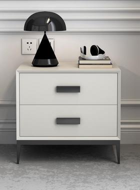 JHA02TJWXKA8006B极简床头柜北欧网红现代简约储物柜轻奢卧室