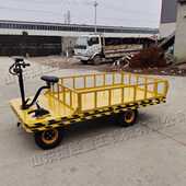 车间厂区货物搬运车 工具车 小型电动平板运输车 狭窄道路座驾式