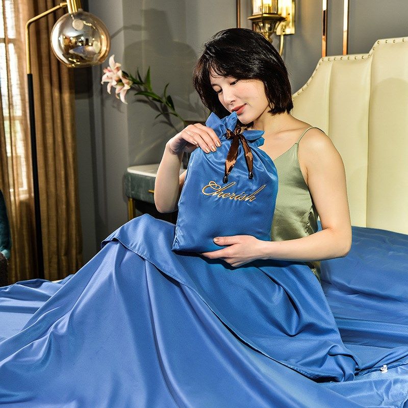 酒店隔脏睡袋天丝莫代尔宾馆出差防脏被套旅行隔脏床单便携旅睡宝