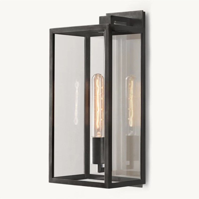 RH美式复古餐厅卧室衣帽间楼梯铜吊灯简约现代轻奢书房吊灯