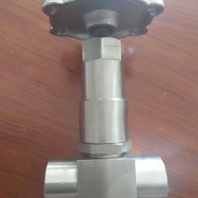 内丝微型截止阀 dn15针型铜截止阀 卡套针型阀TK302