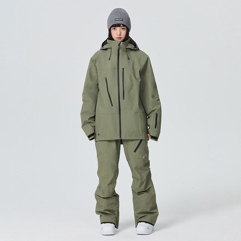 SEARIPE雪怡派双板单板滑雪服男款女款户外防风防水滑雪衣裤套装