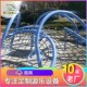 户外儿童无动力游乐攀爬网组合 公园游乐场幼儿园非标爬网设备